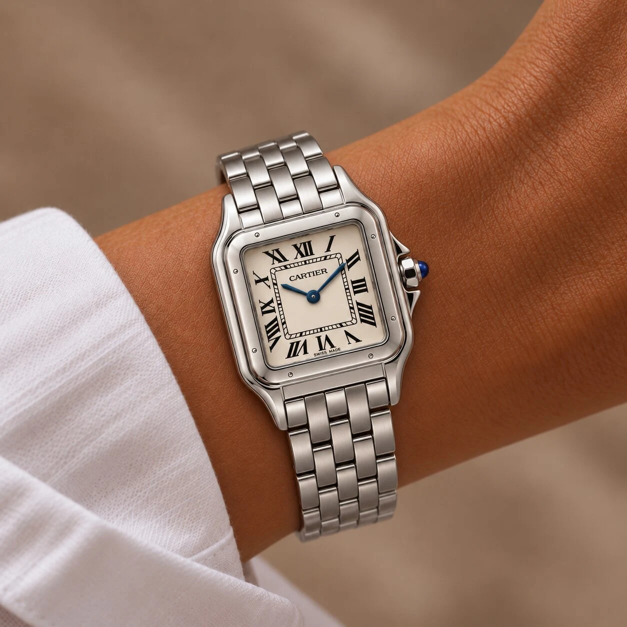ساعت زنانه کارتیه Cartier مدل پنتر Panthere de Cartier Medium
